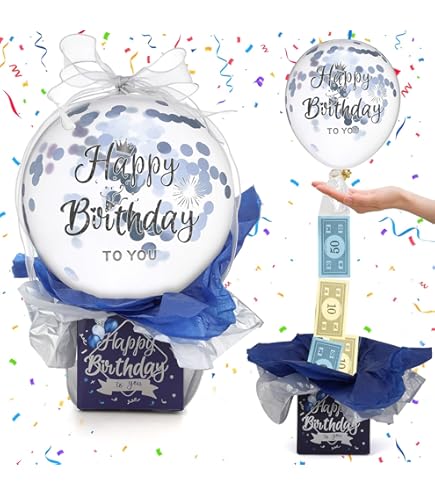 Amazon.com: Birthday Explosion Gift Box - 19x19x19 in Black for